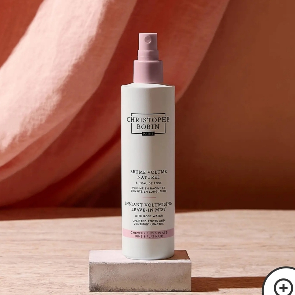 Christophe Robin Instant Volumizing Leave In Mist with Rose Water FULL SIZE NEW